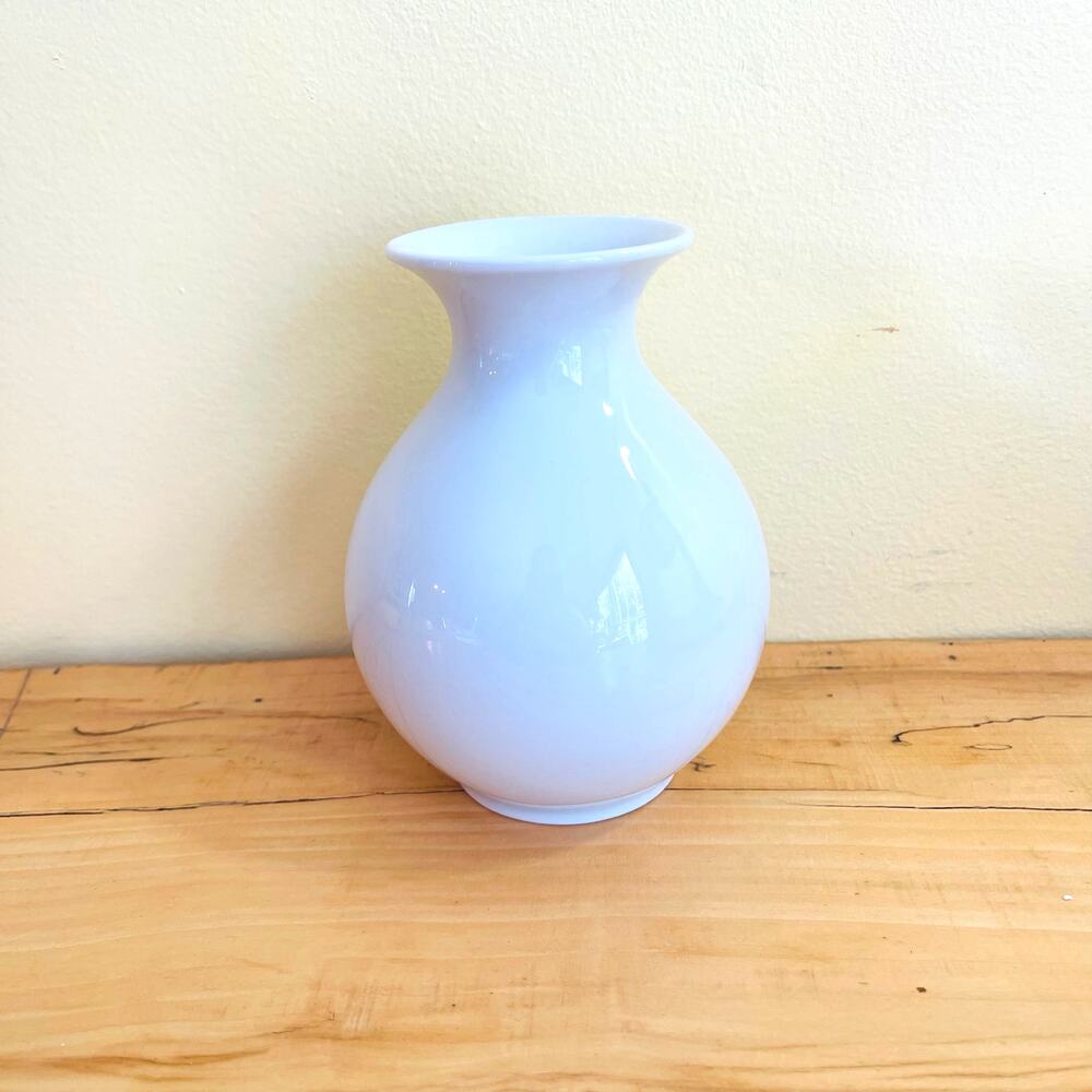 Vtg Fürstenberg Siegfried Möller 5" Porcelain Vase Germany Mid-Century Modern